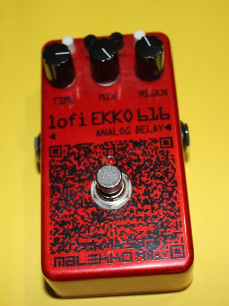 Malekko Ekko 616 Analog Delay - Red Sparkle