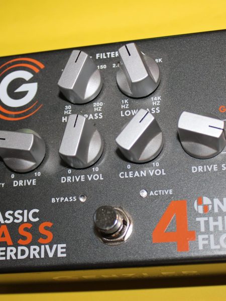 Genzler Amplification 4-On-The-Floor Classic Bass Guitar Overdrive Pedal