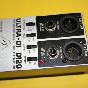 Behringer Ultra-DI DI20 2-Channel Active Direct Box / Splitter