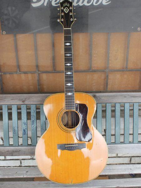 Guild F-46 Concert Acoustic Guitar/with Pick up (Owned by Doyle Dykes)