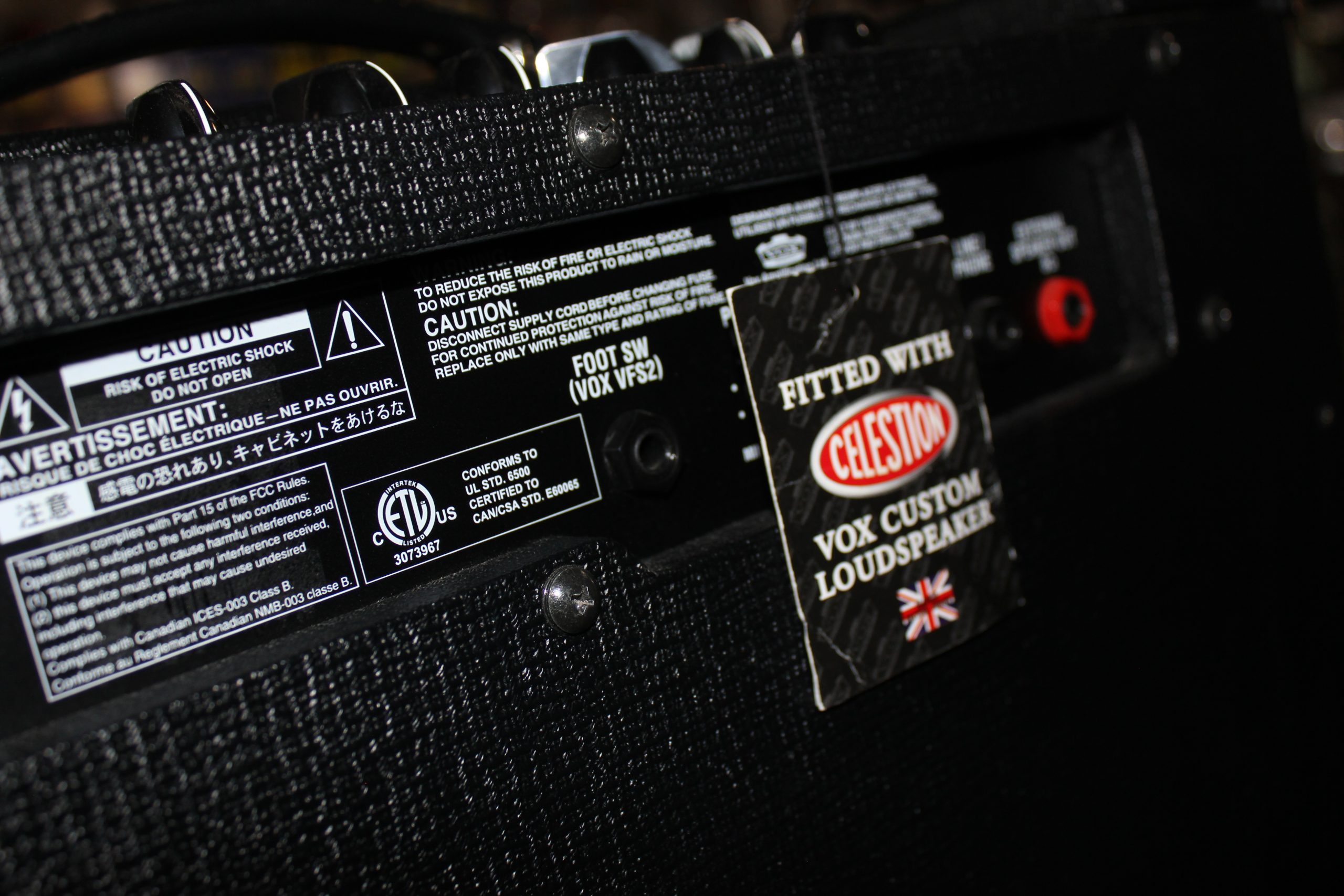 Vox AD50VT Valvetronix 50-Watt 1x12" Celestin Guitar Combo - Image 9
