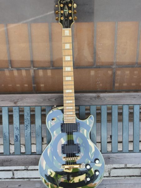 Epiphone Zakk Wylde Signature Les Paul Custom 2006 - Camouflage with Bullseye (MIK)