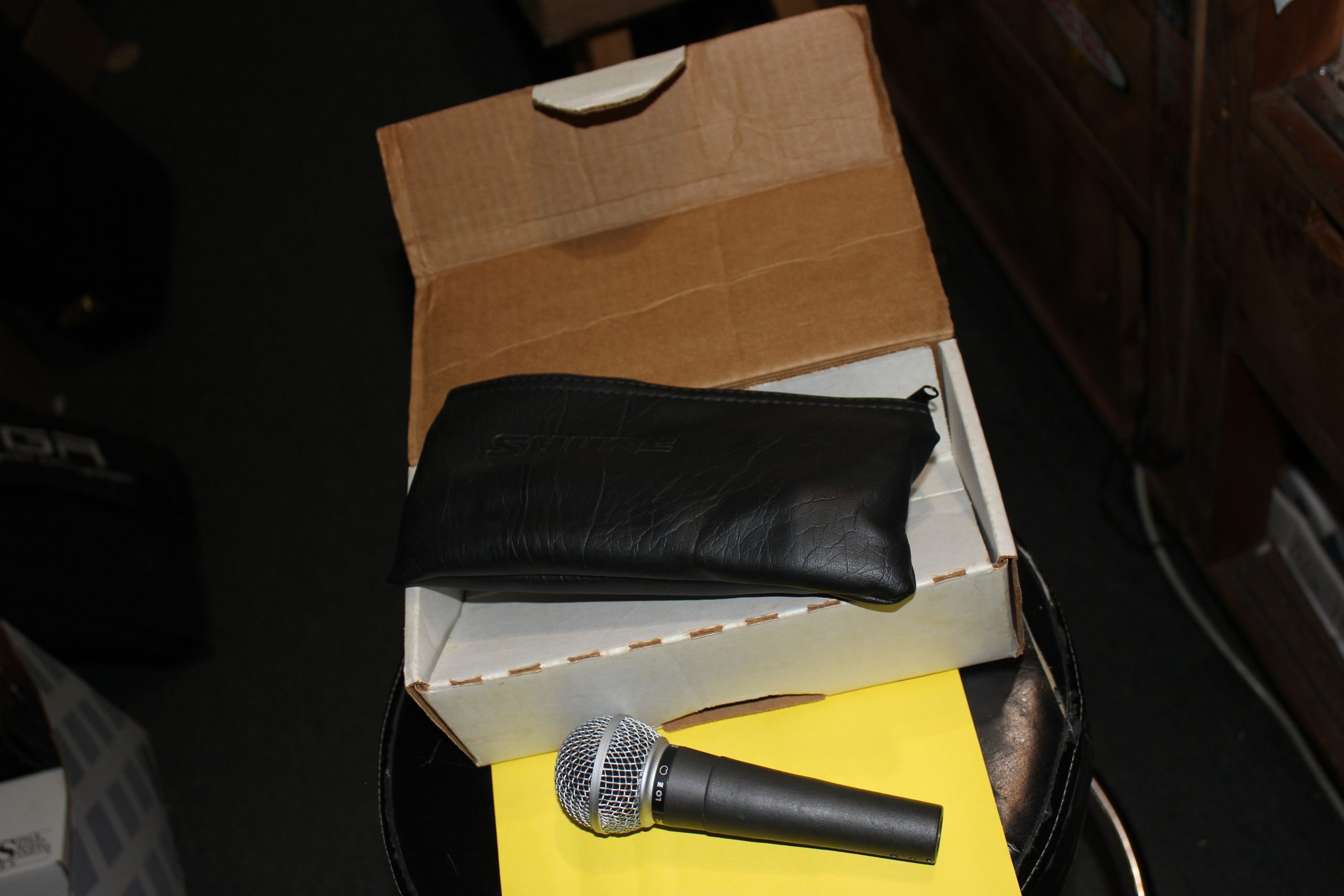 Shure SM-58 Microphone with Bag and Box
